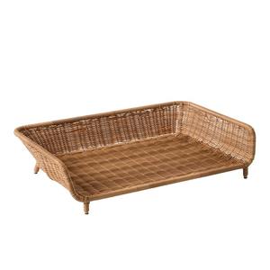 Handwoven Rattan Pet <b>Bed</b> Handmade Natural Cat <b>Dog</b> <b>Bed</b> Wholesale Factory Price Bulk Order Sustainable Eco Friendly Pet Furniture - Product Image 2