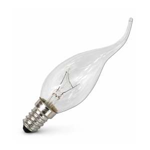 CANDELA CLARA 25W 230V E14 Incandescent Candle <b>Bulb</b> - Product Image 1