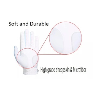 Guantes de golf profesionales más vendidos Logo de diseño personalizado Colores Corte perfecto Protección UV Hecho Alta calidad PU Direct - Product Image 2