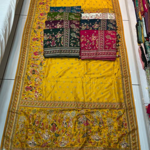 Venta al por mayor NEETA CREATION Modern Pashmina Sarees Siroski Latkan Acentos Elegante Étnico Desgaste Diwali Fiestas Bodas OEM a granel - Product Image 1