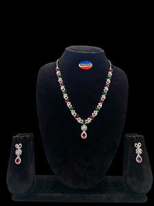 Ensemble de colliers de style ethnique pour femmes chaîne plaquée rhodium avec perle pour mariage et fiançailles bijoux de mode - Product Image 6