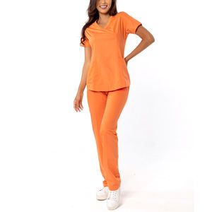 Uniformes de enfermería para mujer, ropa de hospital de alta calidad al por mayor, uniformes de enfermería para mujer elásticos cómodos del último diseño - Product Image 1