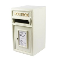 Buzón de Correo de Hierro Verde de Alta Calidad, con Cerradura, para Montar en la Pared, con Arpa, para Exteriores, para el Hogar y Bodas, al Precio Más Bajo