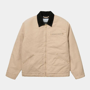 Chaqueta de Lona Transpirable y Resistente al Viento Personalizada al por Mayor, Chaqueta Universitaria de Primavera de Alta Calidad para Hombre, Estilo Preppy, Tallas Grandes - Product Image 3