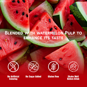 เครื่องดื่มน้ำแตงโม100% พร้อมส่ง NFC พร้อมเนื้อ16. 57 floz vinut ไม่มีน้ำตาลเพิ่มไม่มีเยื่อกระดาษจริงไม่มีส่วนผสมเทียม - Product Image 3