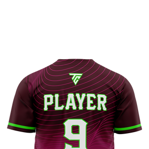 เสื้อเบสบอลของผู้ชายผ้าโพลีเอสเตอร์ระบายอากาศเสื้อเครื่องแบบทีมโลโก้ออกแบบได้ตามต้องการ - Product Image 5