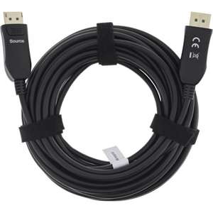 Cable de Audio y Video AOC InLine para DisplayPort 1.4, 8K4K, Negro, con 25m de Longitud - Product Image 2