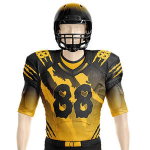 Uniformes de fútbol americano de alta calidad, camisetas sublimadas del equipo, ropa deportiva personalizada, fabricación OEM ODM - Product Image 5