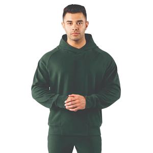 Conjunto de chándal Premium para hombre al por mayor, jersey de hombro caído de gran tamaño, Sudadera con capucha, pantalones deportivos, ropa de calle de dos piezas, atuendo informal - Product Image 2