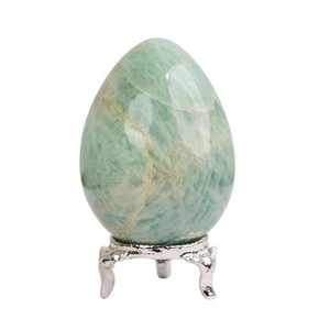 High Quality Blue Amazonite <b>Egg</b> Crystal Natural Quartz Madagascar for Holistic Spirituality Healing Other Crystal Crafts - Product Image 4