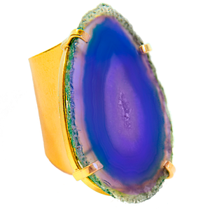 Anillos de manguito de corte de ágata, venta al por mayor - Product Image 1