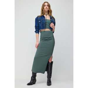 Falda Midi con Detalle Fruncido - Product Image 1