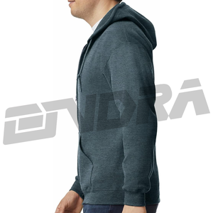 Sudadera con capucha gris humo, tela transpirable, estilo moderno urbano, tacto suave, ajuste relajado, uso diario, para hombre y mujer, cómoda para todas las estaciones - Product Image 2