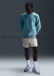 Sweat-shirts décontractés amples brodés en coton/polyester pour hommes, collection 2025 – Confortables, à manches longues, qualité supérieure - Product Image 2
