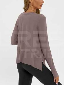 Tops de Yoga de alta calidad para mujer Fitness & Adventure de secado rápido y transpirable para Estilo de vida activo precio barato - Product Image 3