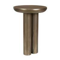 Utilisation de table d'accent de trépied en bronze antique pour la décoration à la maison