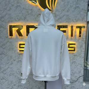 เสื้อฮู้ดสำหรับผู้ชายเสื้อฮู้ดแบบมีซิปพิมพ์ลายพัฟโลโก้ตามสั่ง - Product Image 5