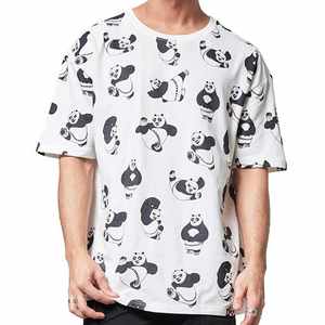 T-shirts surdimensionnés pour hommes sur mesure, 100% fibre de bambou, toile respirante, style vintage, streetwear pour hommes adultes - Product Image 6