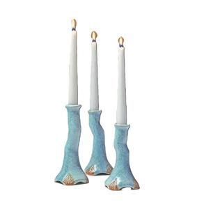 New Arrival Royal Ceramic Candle Holder for Luxury Home Decoration for Centerpiece <b>Table</b> Customized Size Shape Colour - Product Image 1