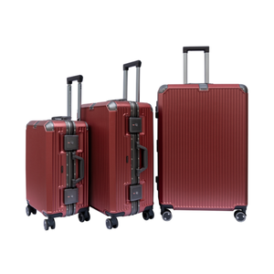 Usine de vente directe 8003 Pc cadre en aluminium valise à roulettes valise antivol étui à bagages ensembles coque dure Hung Phat - Product Image 5