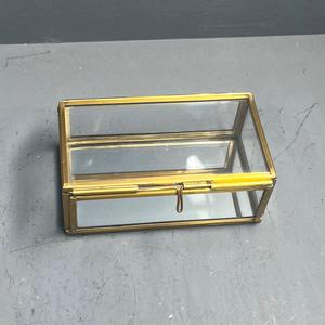 Jewellery <b>Box</b> Decorative <b>storage</b> <b>box</b> <b>small</b> with brass finish - Product Image 2