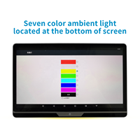 Écran de siège arrière de voiture Plant HD 13 pouces, moniteur TV Android, divertissement, publicité, lumière ambiante 7 couleurs, pour SUV, pick-up