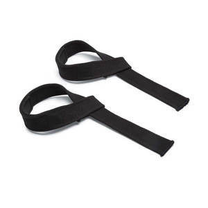 Correas de muñeca para levantamiento de pesas, correas de muñeca de Color sólido para entrenamiento de Fitness en gimnasio, precio asequible - Product Image 1
