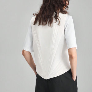 Hot Sale Customizable <b>Women's</b> Winter Waterproof Canvas Puffer <b>Vest</b> Warm Padded Outerwear Fashion Stylish - Product Image 5