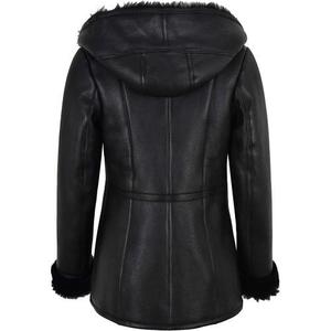 Top Selling OEM <b>Women's</b> Shearling & Lambskin Leather <b>Jacket</b> Breathable Quick Dry Premium Handmade Genuine Leather Winter - Product Image 2