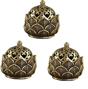 Nuevo estilo exquisito nuevo soporte de palo de incienso portátil de cerámica personalizado para el hogar quemador de incienso de lujo quemador de incienso de Metal - Product Image 2