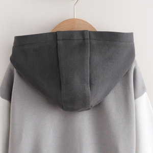 Últimas Sudaderas con Capucha y Bloques de Color con Cierre para Niñas, Diseños de Moda, Precio Económico, Colección de Invierno, Sudaderas y Hoodies OEM - Product Image 3