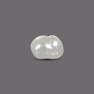 Perla Basra de 2 Quilates, Suelta, Natural, de Color Blanco y Rosa, con Orificio Personalizable para Joyería y Fabricación de Joyas - Product Image 2