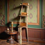 Estantería de Madera Tradicional, Estantería Vintage Hecha a Mano, Elegancia para Sala de Estar, Decoración Combinable - MOQ 1 Contenedor Únicamente - Product Image 3