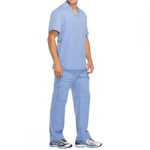 Los uniformes de hospital de enfermera de manga corta más vendidos a precio, uniformes médicos, uniformes de enfermera, Top de enfermera - Product Image 6