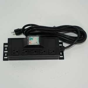 Regleta de Enchufes AMBOHR de Alta Calidad con 5 Tomas de Corriente Alterna, 220V, Interruptor y Protección Contra Sobrecarga, Corriente Nominal de 13A - Product Image 4