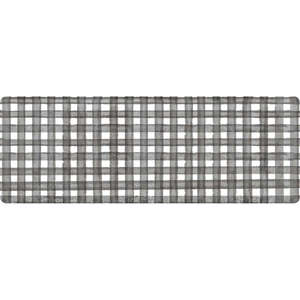 Tappeto Antifatica Moderno per Cucina 20 X 55 Lavabile a Quadri Buffalo in PVC PU Schiuma per Interni ed Esterni Bagni Uffici Studi - Product Image 1