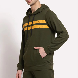 Pull à capuche pour hommes Sweat-shirt élégant Streetwear Tenue à la mode Haut à capuche confortable et chaud Tenue décontractée douce - Product Image 2