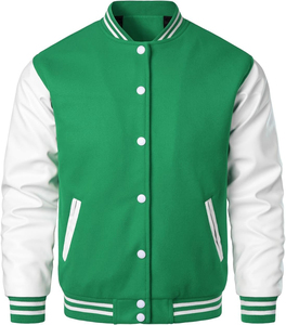 Meilleure fabrication Nouvelles vestes universitaires personnalisées pour hommes Vestes au design unique pour hommes Service OEM Veste durable pour homme - Product Image 4