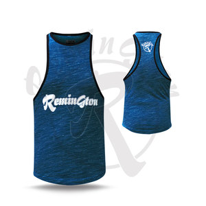 Wholesale Breathable <b>Mesh</b> Fitness Tank <b>Top</b> Custom Men Tank <b>Tops</b> Loose Fit Sports Tank <b>Top</b> - Product Image 1