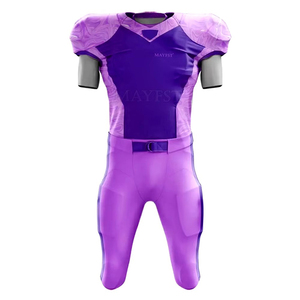 Uniforme de fútbol americano Premium, tela de alto rendimiento, diseño personalizado para equipos profesionales, ropa deportiva cómoda - Product Image 4
