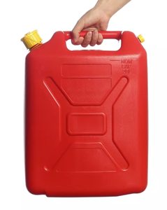 Réservoir de carburant portable en HDPE de 20 L <span class=keywords><strong>pour</strong></span> voiture, moto, couleur rouge, réservoir d'eau étanche, jerrycan <span class=keywords><strong>pour</strong></span> le <span class=keywords><strong>camping</strong></span>, la randonnée et les voyages - Product Image 1