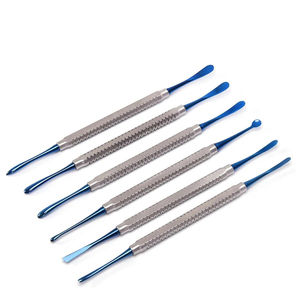 Instruments chirurgicaux dentaires manuels en titane, ensemble d'élevateurs périostéens, kit d'extraction radiculaire professionnel, certifié CE - Product Image 1