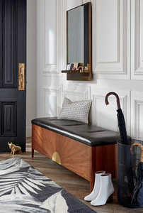 <b>Rain</b> <b>Gear</b> Umbrella Storage Rack Mesh Wire Black Powder Coated Umbrella Bucket Ideal for Indoor Home Decoration Home and Garden - Product Image 6