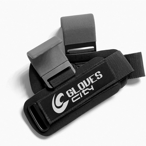 Vente flash Barre d'entraînement de musculation en acier inoxydable réglable avec crochets rembourrés, équipement de musculation antidérapant, protège les mains - Product Image 3