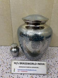 Urna Funeraria de Metal de Diseño Único, Capacidad de 220 Pulgadas Cúbicas, Diseños Personalizables, Estilo Americano, Artículos Funerarios - Product Image 5