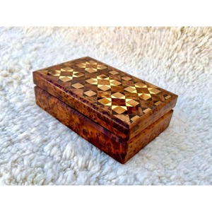 Wooden Designer Jewellery <b>Box</b> Elegant Decorative <b>Storage</b> Organizer For Home Use Gifting Purpose Handcrafted From India - Product Image 1