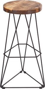 Mesa de centro de madera redonda moderna portátil con espacio de almacenamiento alternativo multifunción hogar artesanía exportaciones Material de Metal - Product Image 4