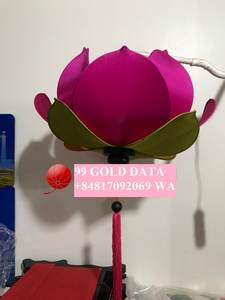 Linternas de seda colgantes de loto de nuevo diseño a granel para decoración de festivales linterna de loto vietnamita Hoi An linterna de seda - Product Image 6