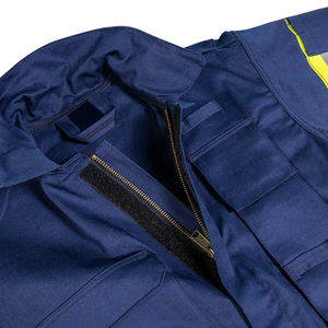 เสื้อแจ็กเก็ตความปลอดภัยสะท้อนแสงเครื่องแบบคนงานชายเสื้อกั๊กสะท้อนแสงมองเห็นได้ชัดเจนทนทานสำหรับความปลอดภัยบนท้องถนน - Product Image 5