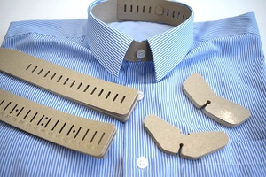 ที่รองปกเสื้อ ผลิตจากวัสดุชีวภาพ (แกลบ) ขายส่ง อุปกรณ์เสริม ผลิตภัณฑ์รักษ์โลก ปกเสื้อโปโลสำหรับผู้ชาย อุปกรณ์เสริมเสื้อผ้า - Product Image 3